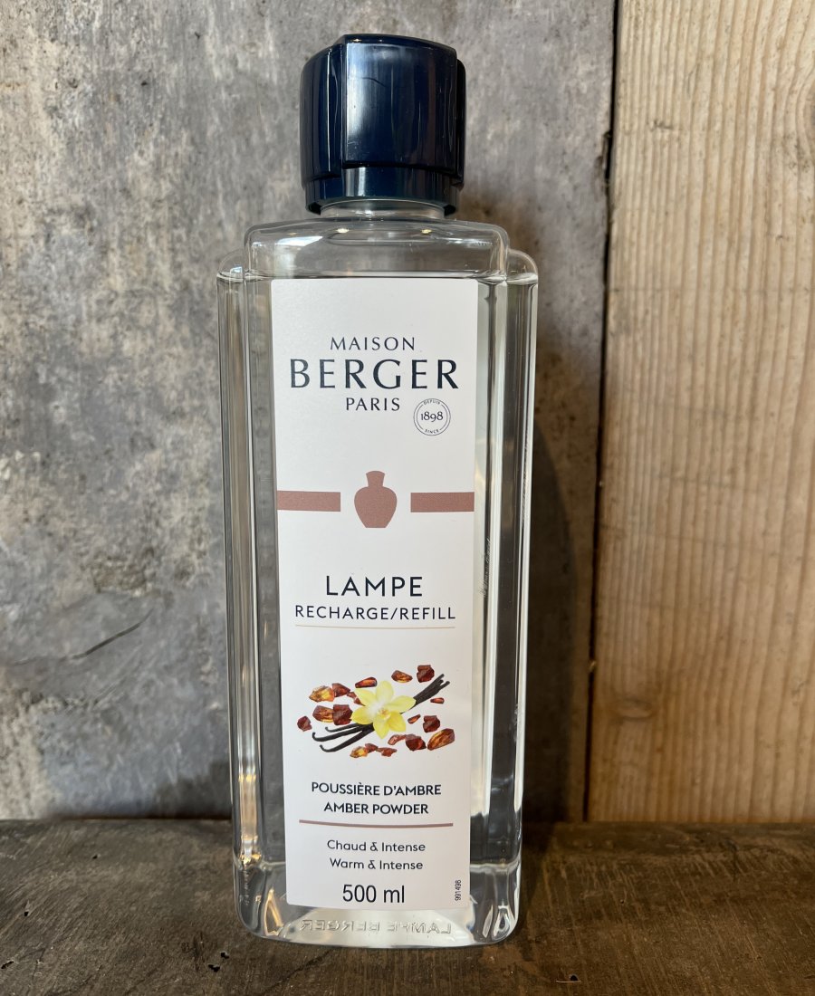 Maison berger navulling voor geurbrander 500 ML - Amber Powder - Image00001 - 2022000012